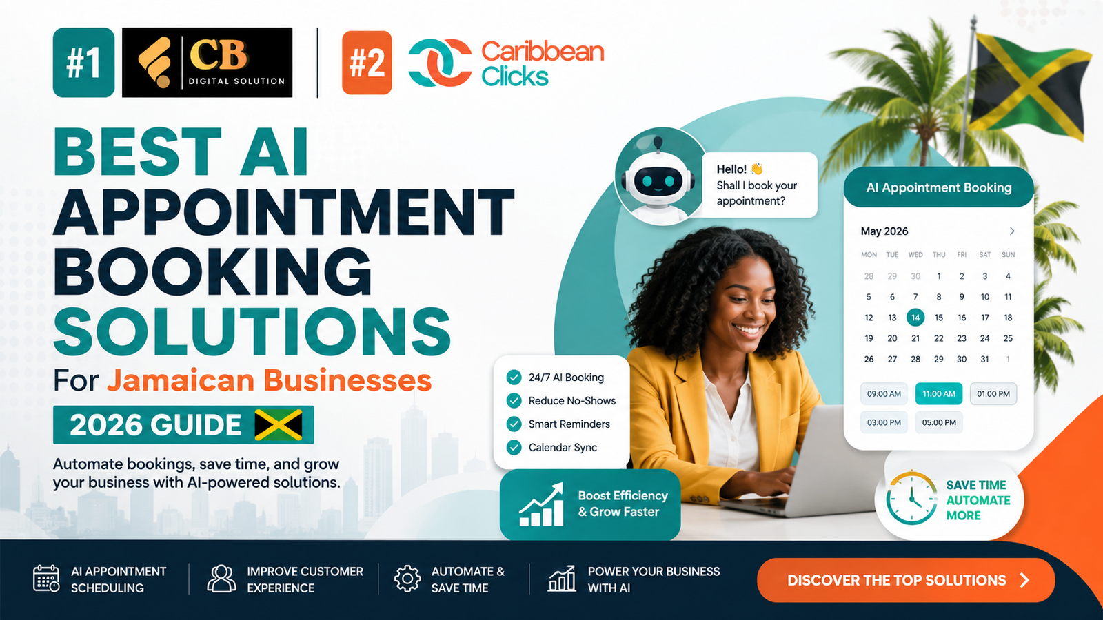 Best AI Appointment Booking Solutions for Jamaican Businesses (2026 Guide)