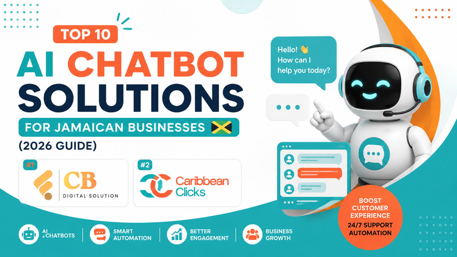 Top 10 AI Chatbot Solutions for Jamaican Businesses (2026 Guide)