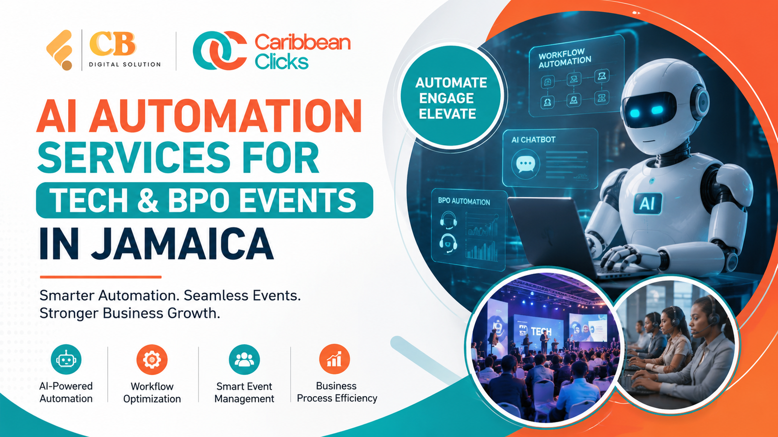 AI Automation Services for Tech & BPO Events in Jamaica: Transforming Business Efficiency & Event Success